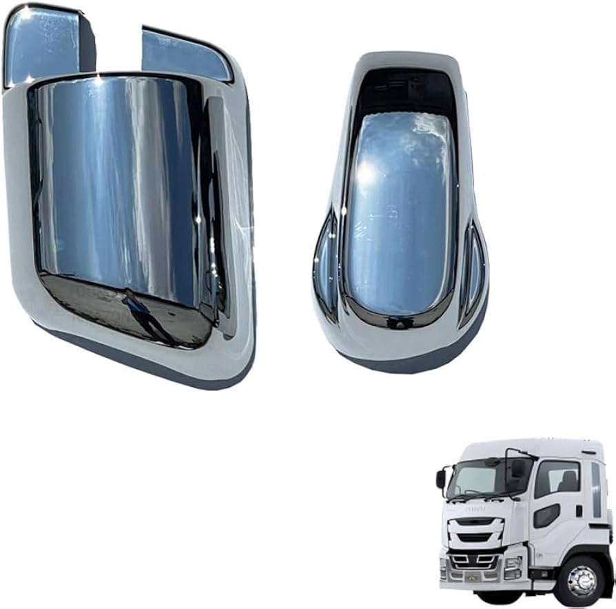 ファイブスターギガ　メッキミラーステー Amazon | いすゞ ファイブスターギガ メッキ ミラー ステー 根元